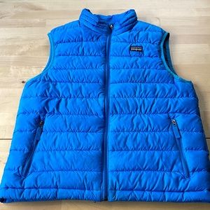 Patagonia Blue Puffy Down Vest